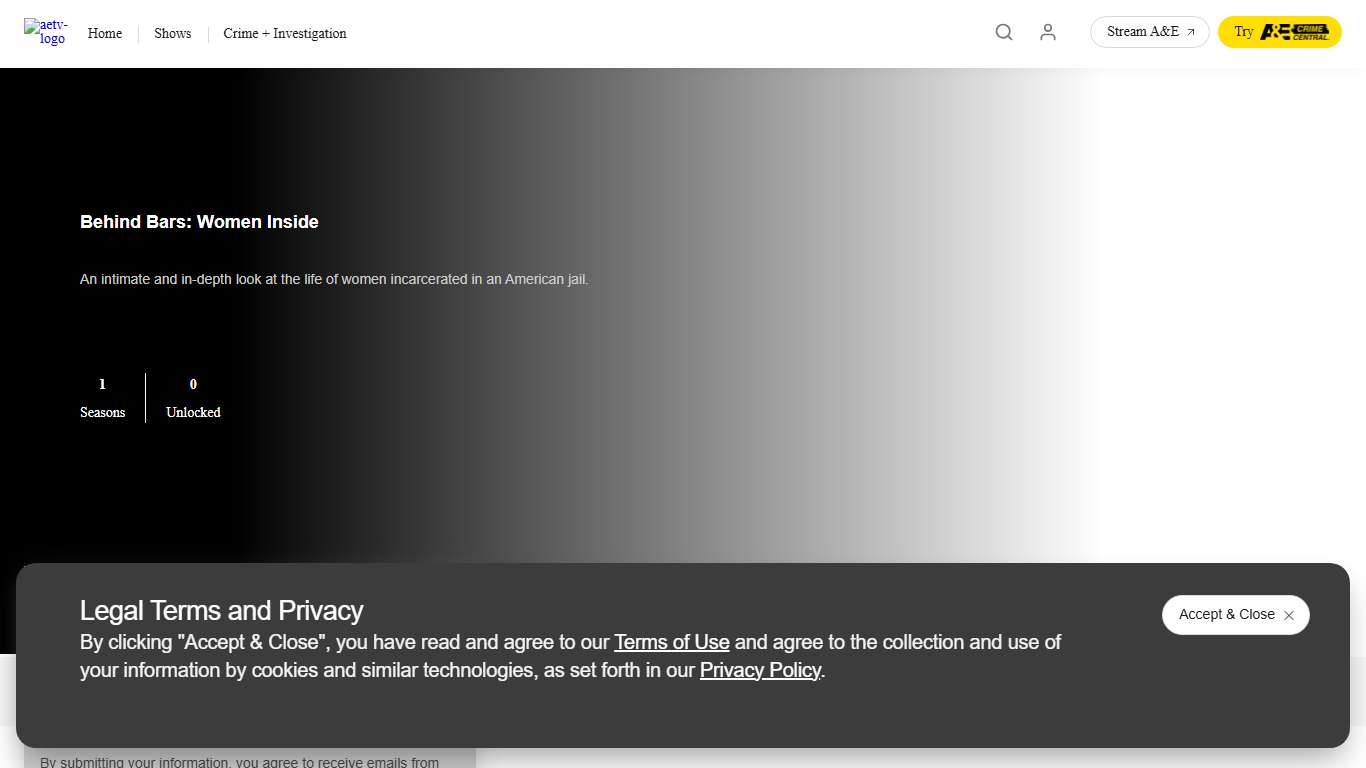 Watch Behind Bars: Women Inside Full Episodes, Video & More A&E